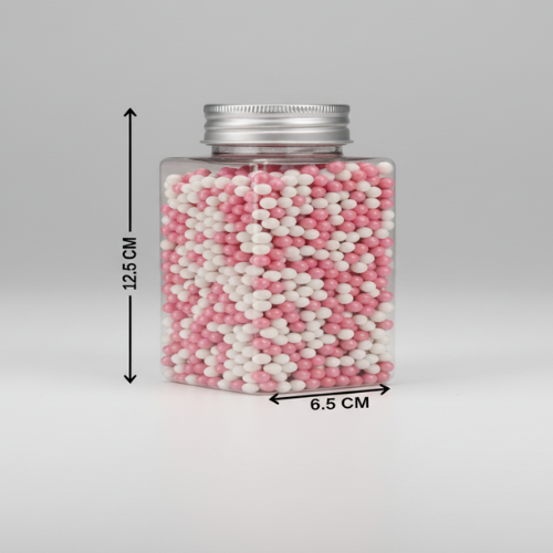 PET TRANSPARENT BOTTLE 6.5*12.5 CM 400 ML