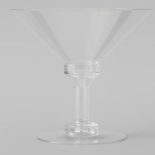 ACRYLIC MOCTEL GLASS 10*17.2 CM (1 PC)