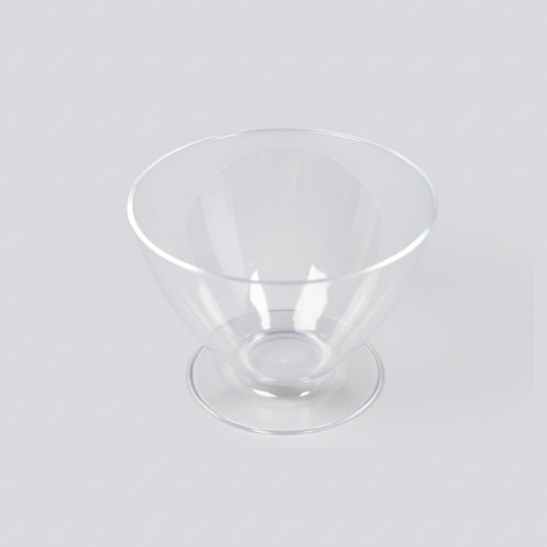 ACRYLIC TRANSPARENT GLASS ROUND SHAPE 8.7*6.5 CM 170 ML (1 PC)