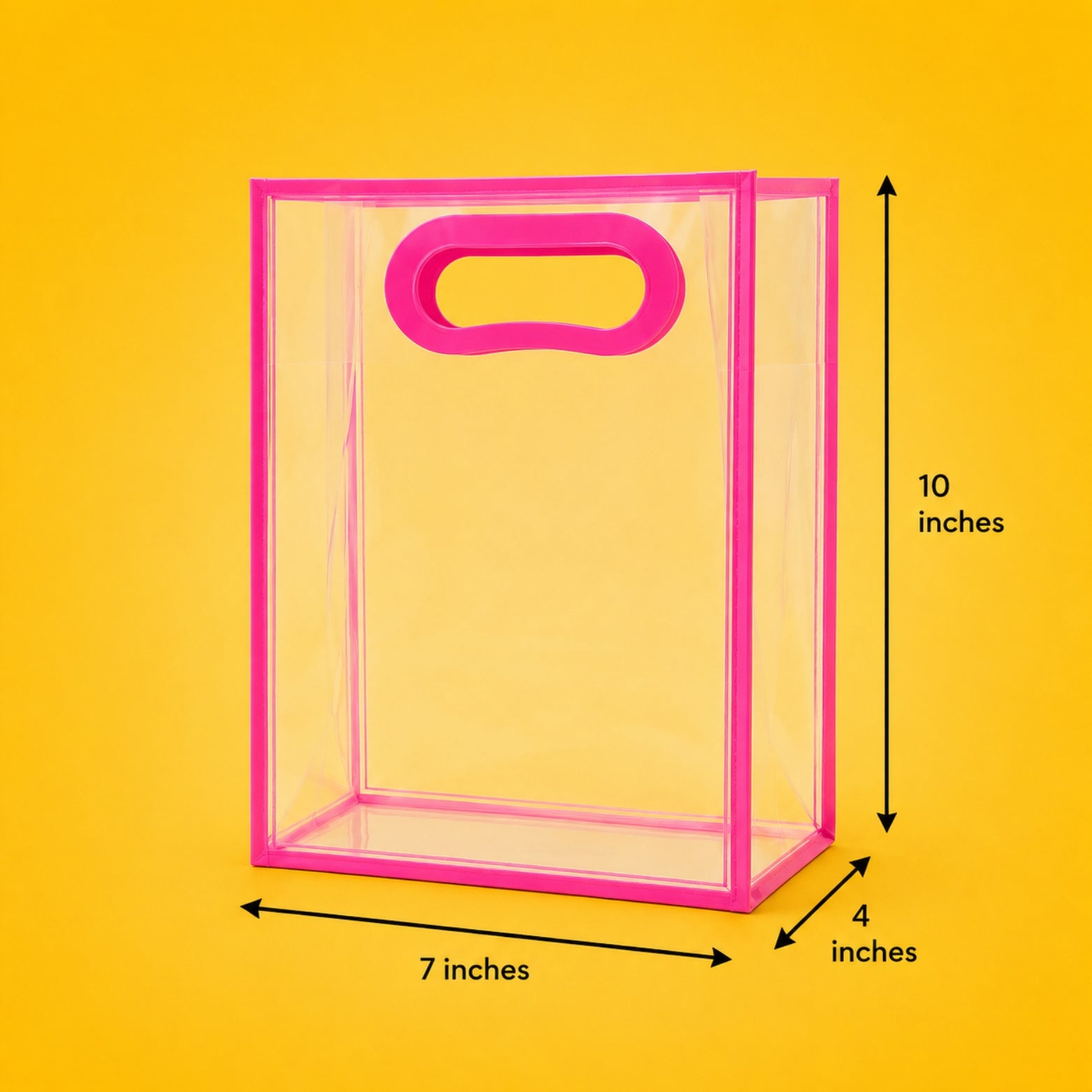 TRANSPARENT  BAG-4  (Set of 2 PCS)