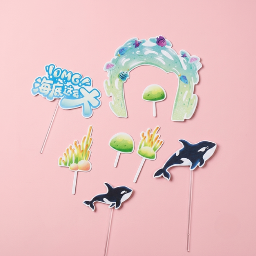 SHARK CAKE  THEME 13727