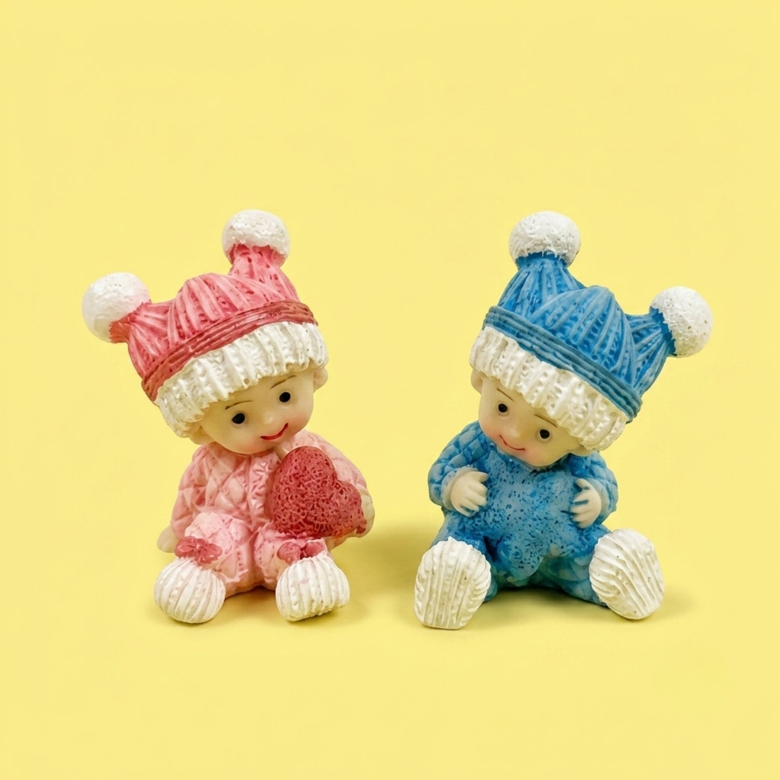 CAKE TOY STATUE CUTE NEW BORN BOY OR GIRL 1 PC (GIRL OR BOY ONLY 1) 13238