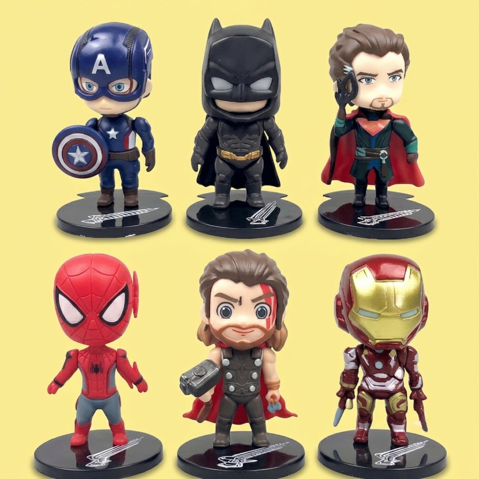 CAKE TOY AVENGER (SET OF 6 PCS) 13285