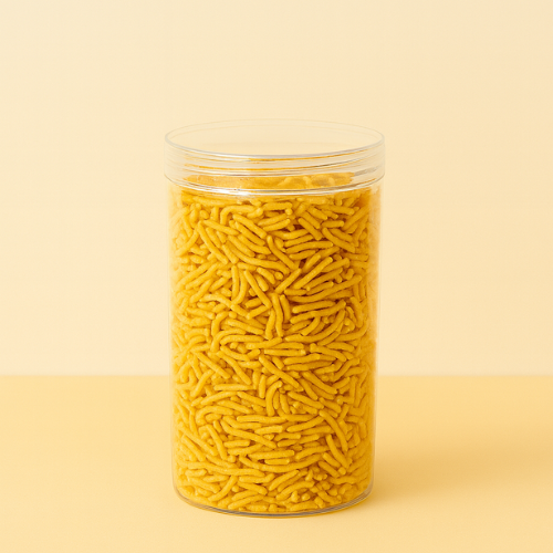 PET TRANSPARENT JAR ROUND  SHAPE 6.5*14.8 CM