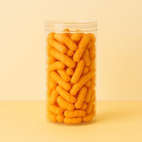 PET TRANSPARENT JAR RECTANGLE SHAPE 6.5 CM