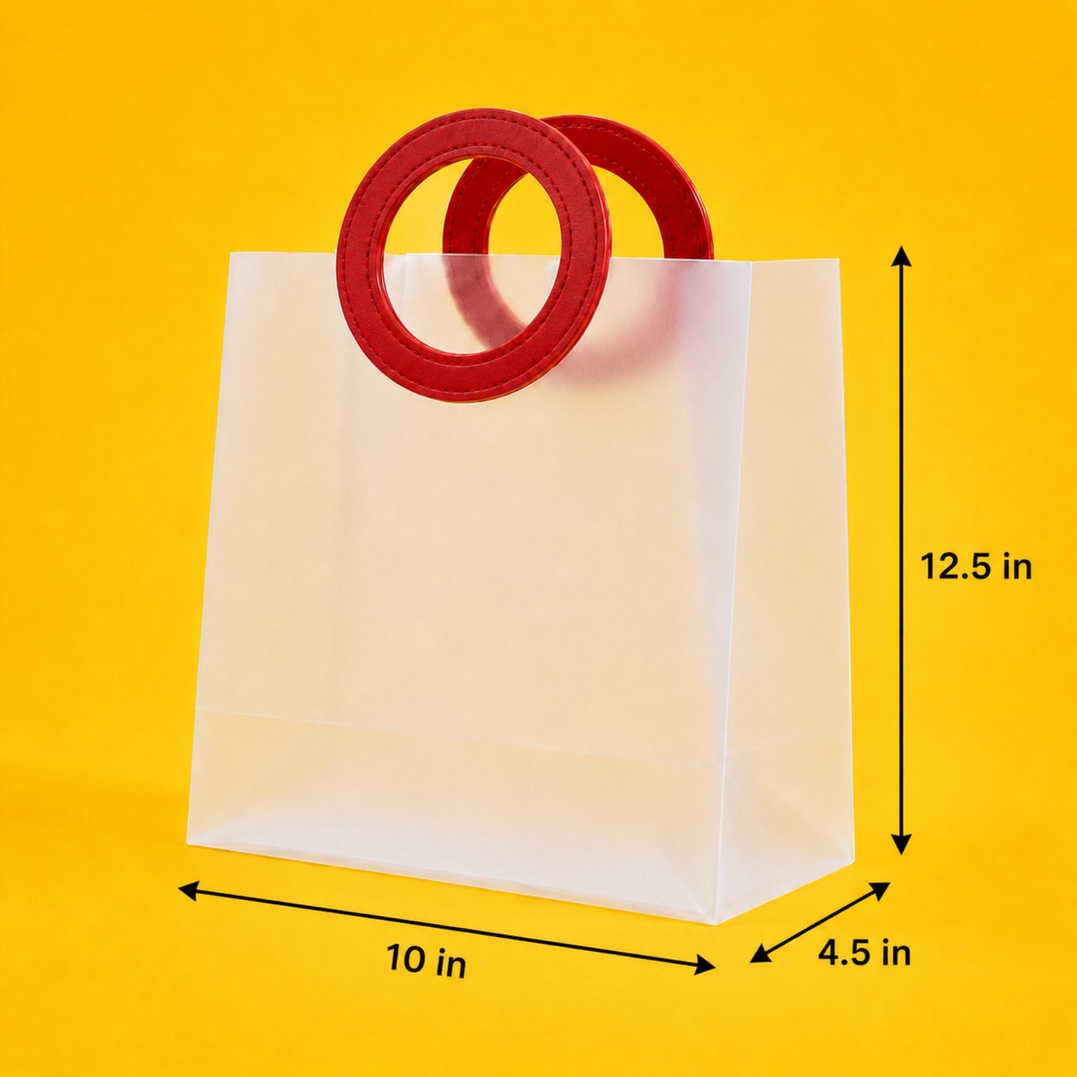 TRANSPARENT BAG-8   (Set of 2 PCS)