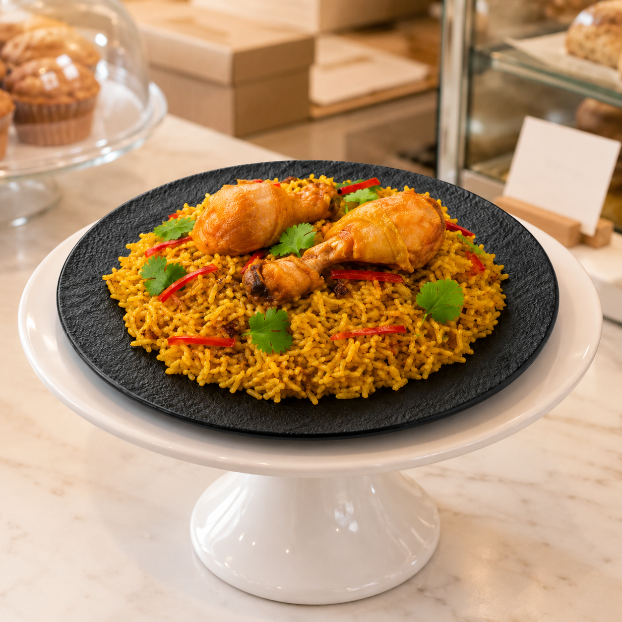 ARTIFICIAL FOOD DUMMY CHICKEN BIRYANI (1 PC) 13596 2074-2