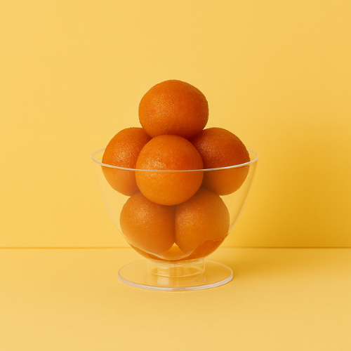 ACRYLIC TRANSPARENT GLASS  ROUND SHAPE 8.7*6.5 CM 170 ML (1  PC)