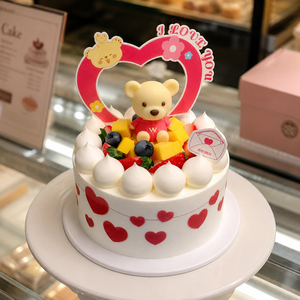 HERAT BLOSSOM  TEDDY CAKE 13890