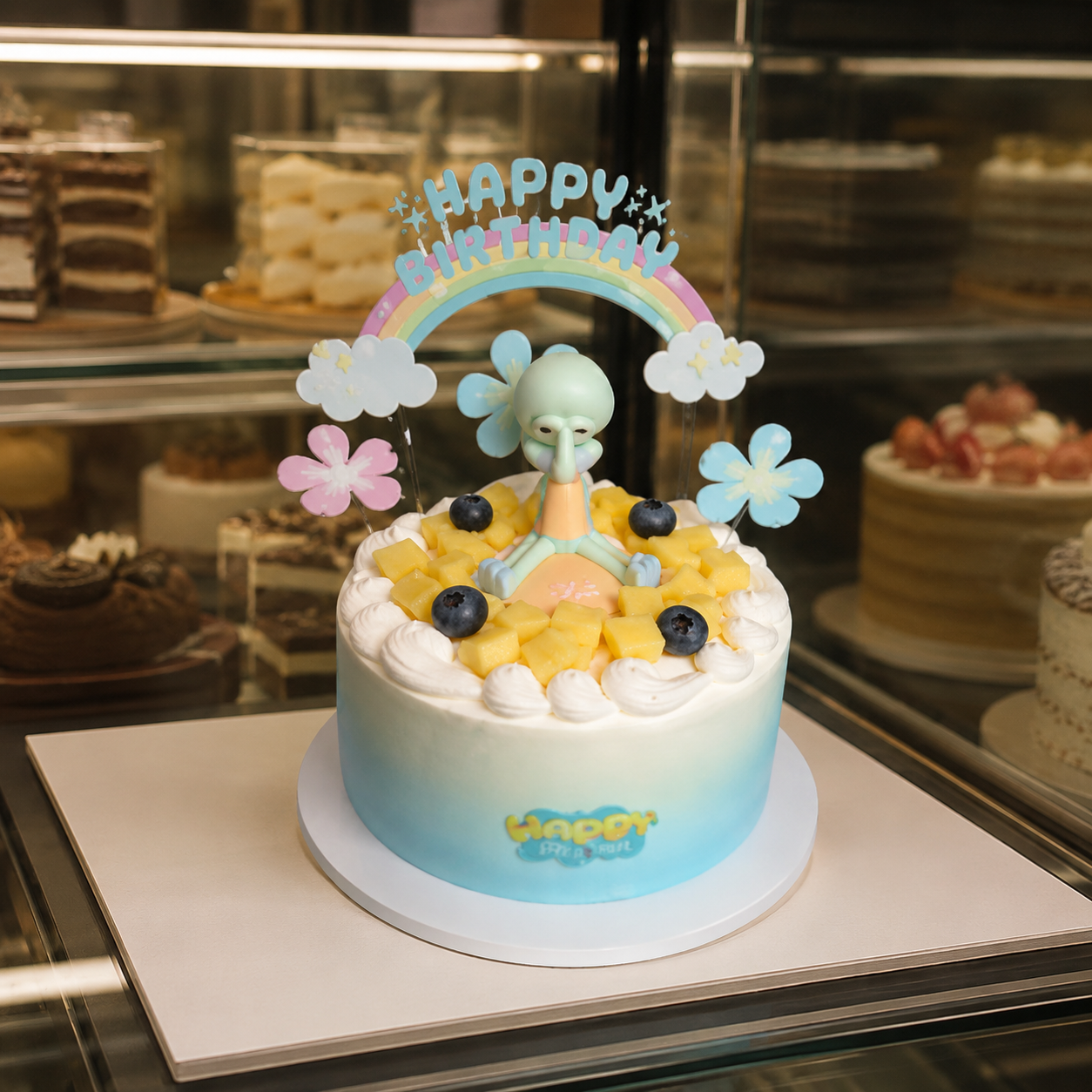 SPONGEBOB  FREINDS THEME  CAKE 13892