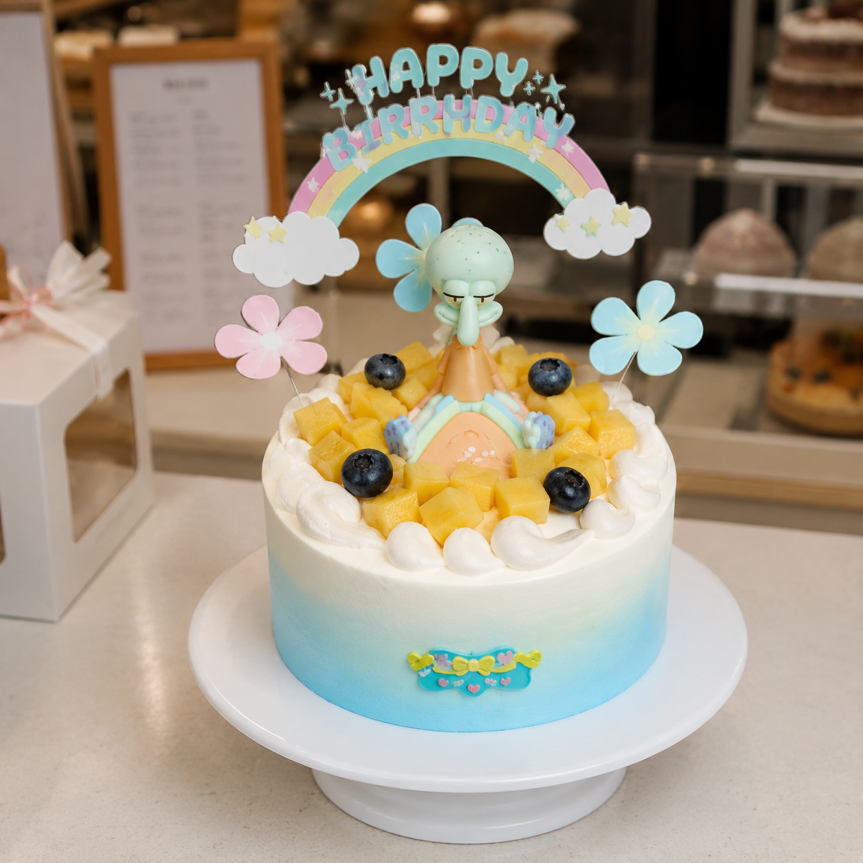SPONGEBOB  FREINDS THEME  CAKE 13892