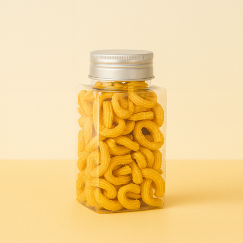 PET TRANSPARENT BOTTLE 6.5*12.5 CM 400 ML