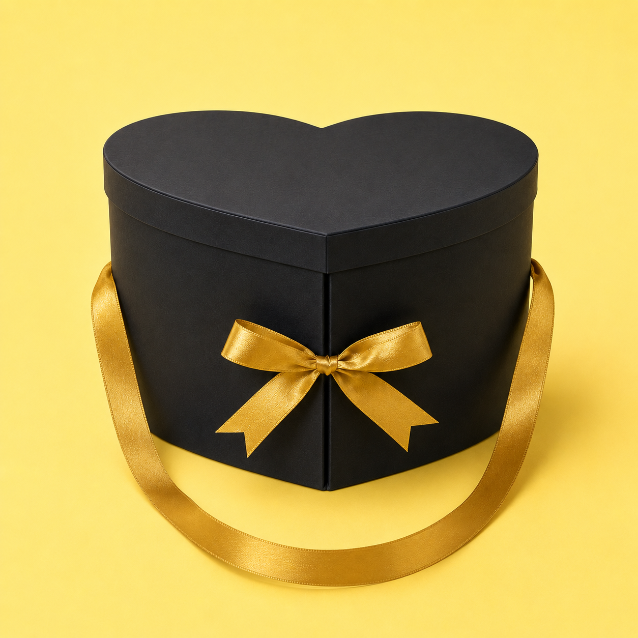 HEART SHAPE GIFT BOX  BLACK (Barcode 6656)