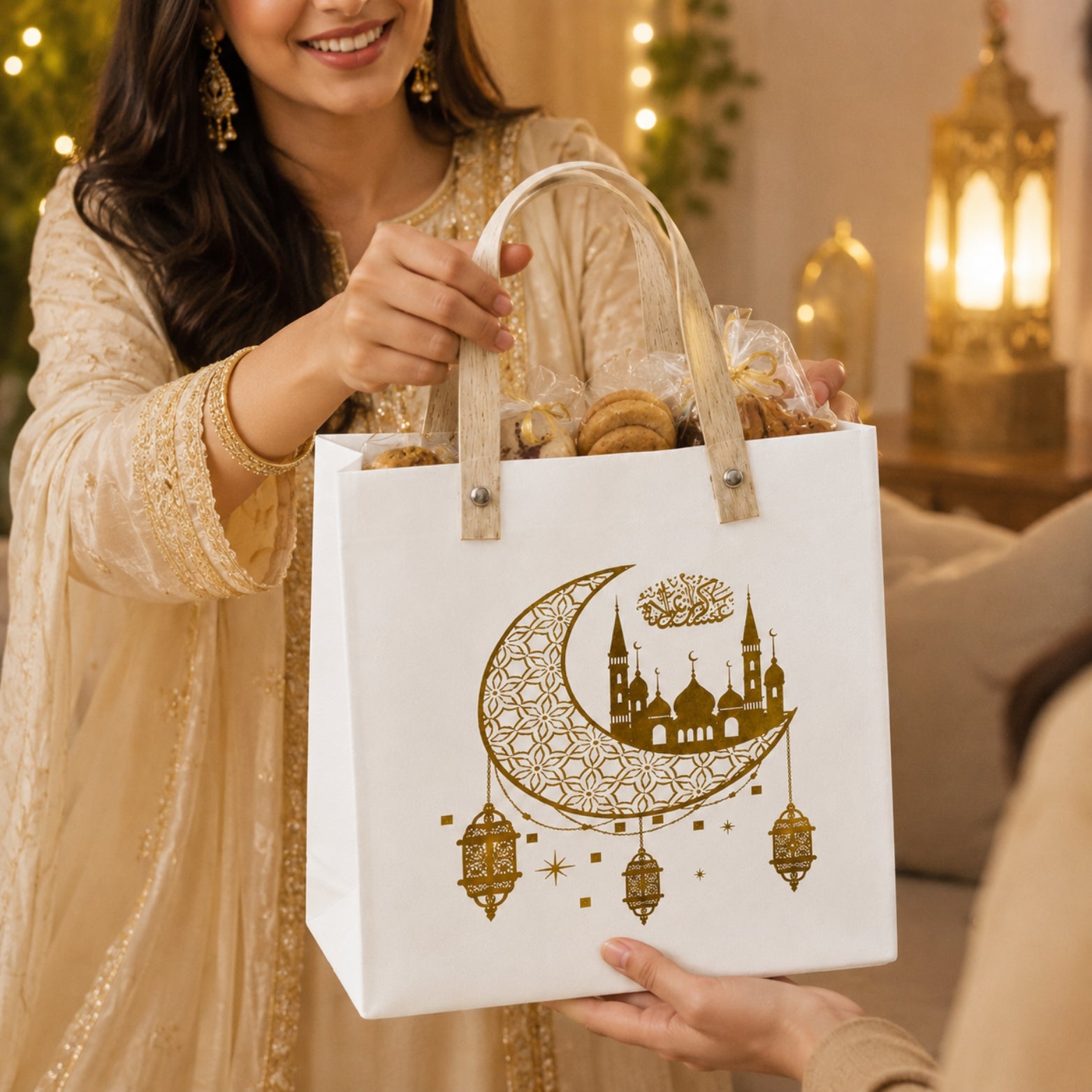 RAMADAN TRANSPARENT  BAG-1  (Set of 2 PCS)