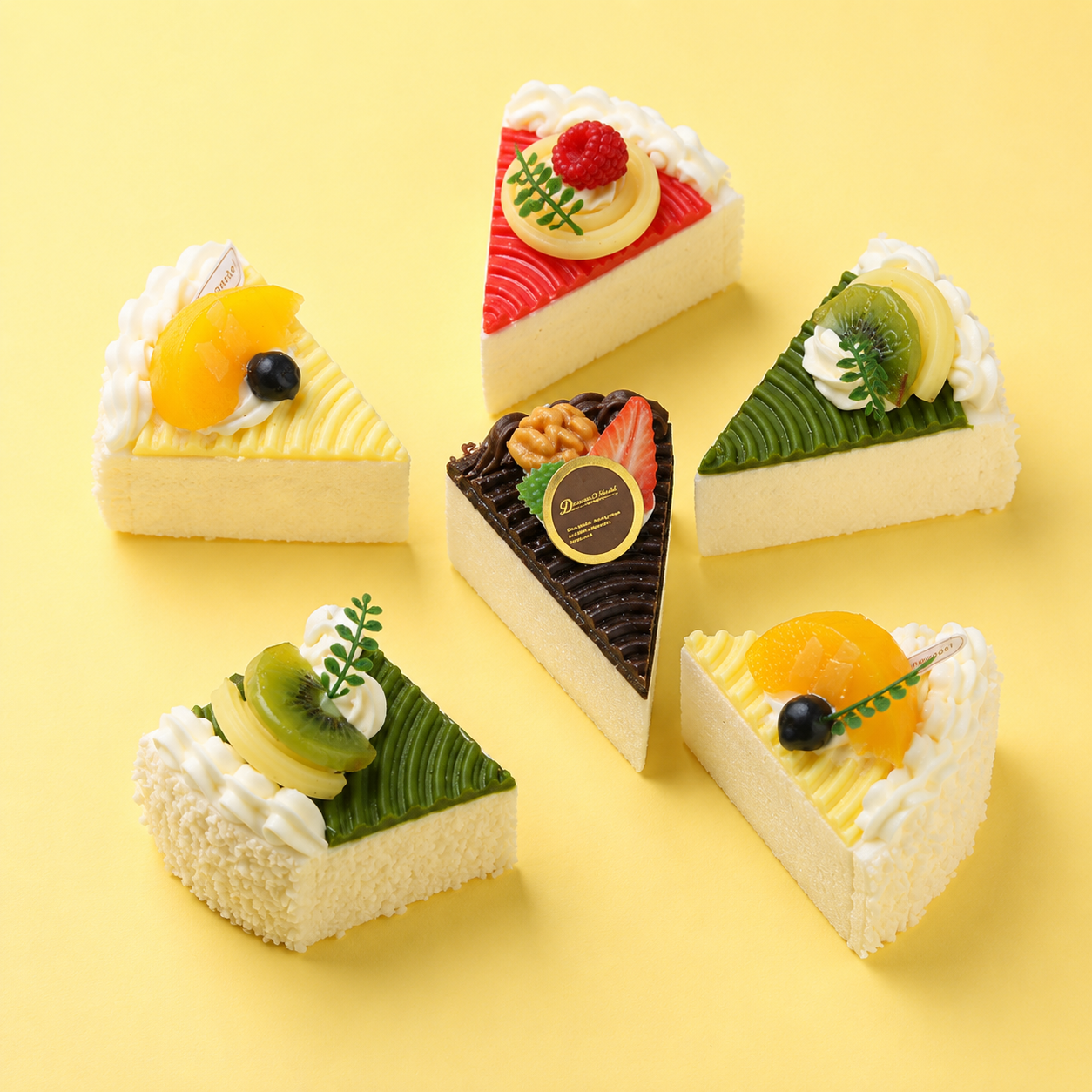 ARTIFICIAL FOOD DUMMY DIFFERENT FLAVOURS PASTRY (6 PCS ) 13615 2074-19