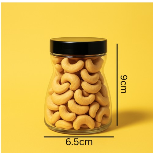 PET STORAGE JAR 6.5*9 CM 175 GM (1 PC)