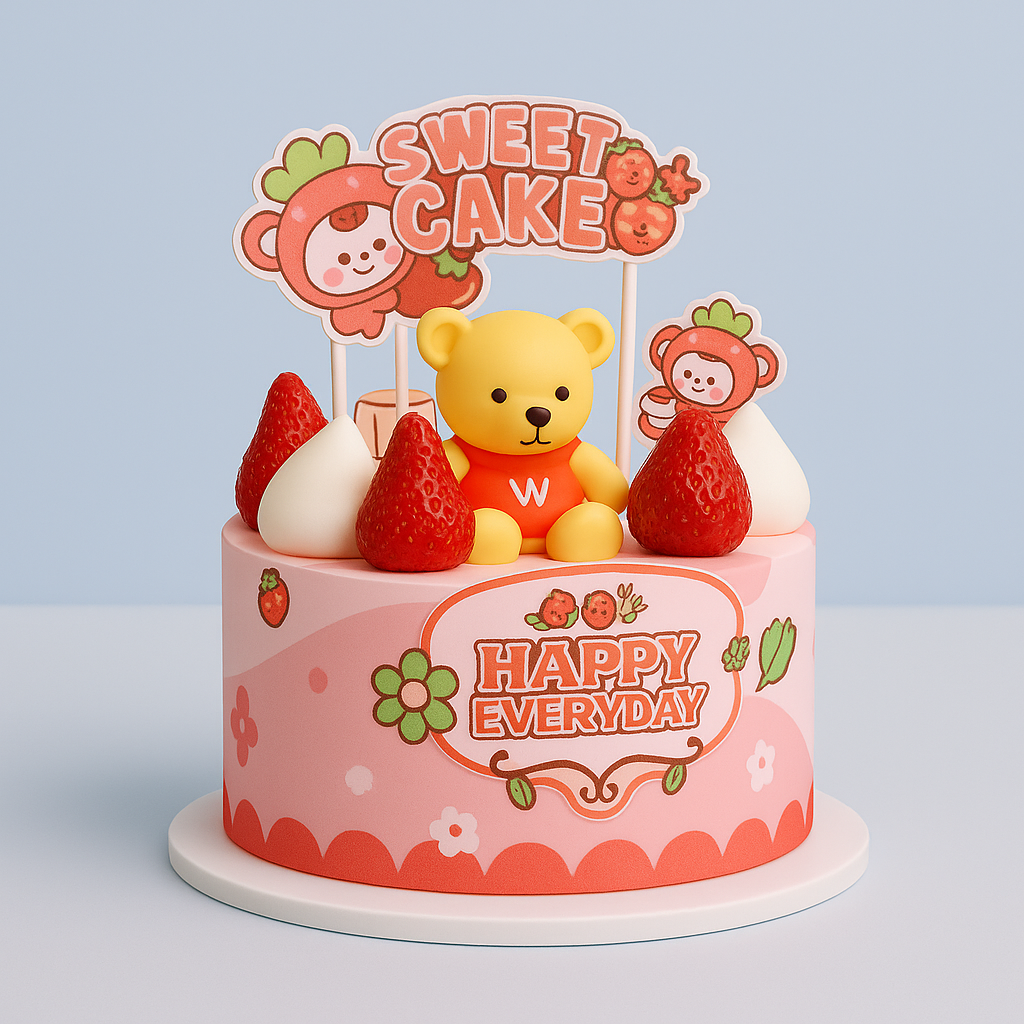 WINNIE THE  POOH CAKE