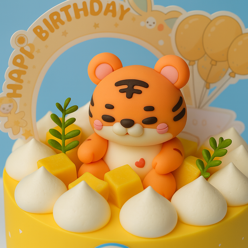 THE GREAT  TIGER CAKE