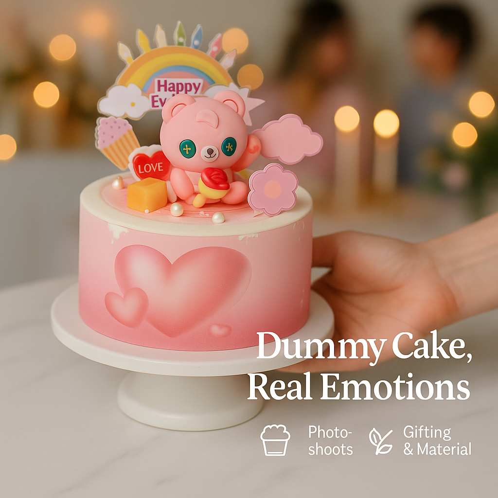 THE VALENTINE  BEAR CAKE