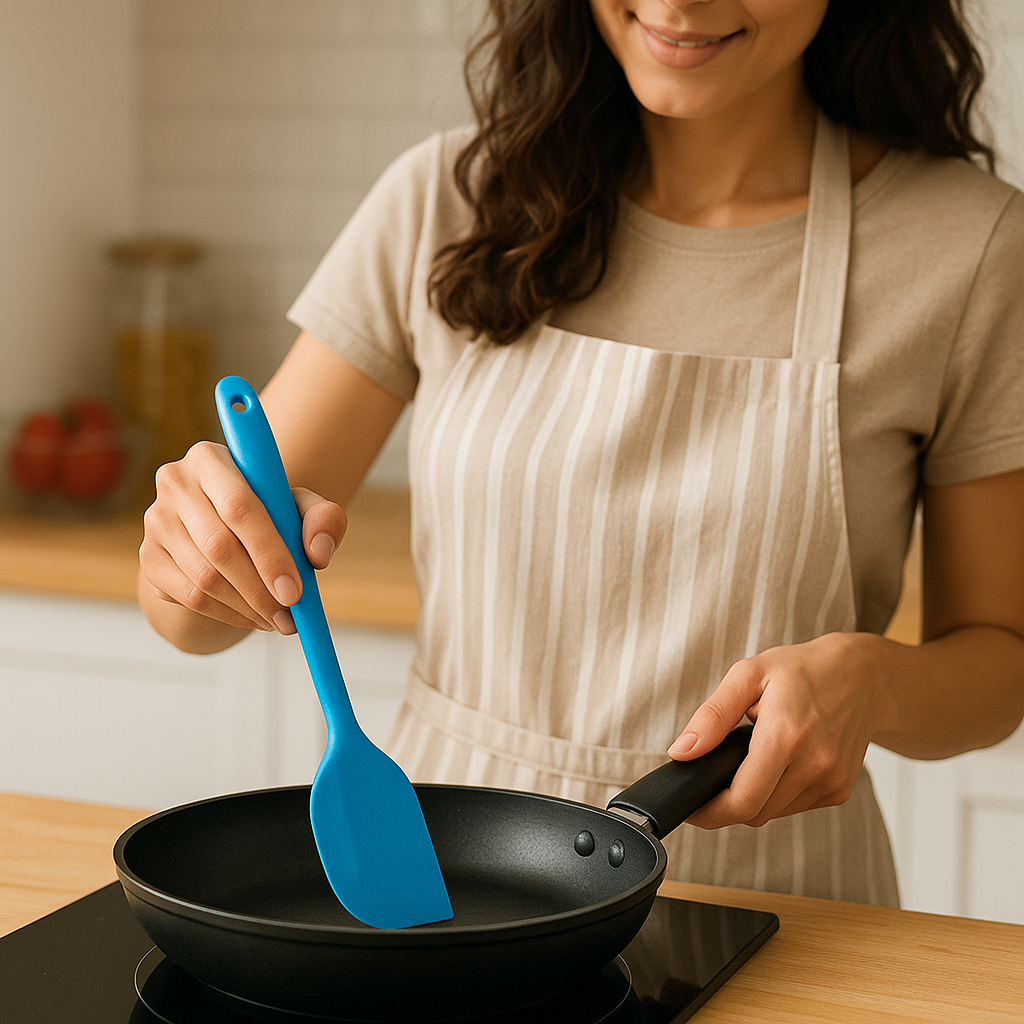 SILICONE SPATULA  8 INCH (1 PC)