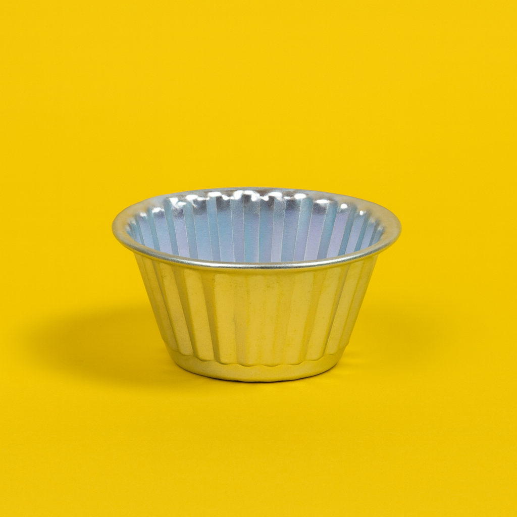 STAINLESS STEEL  JELLY MOULD  UPPER DIA - 5.5  INCH LOWER DIA -3.5 INCH HEIGHT -  2.8 INCH (1 PC)