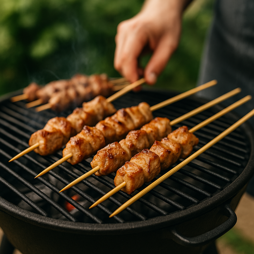 WOODEN BAMBOO  SKIEVER 12 INCH (1  PACK)