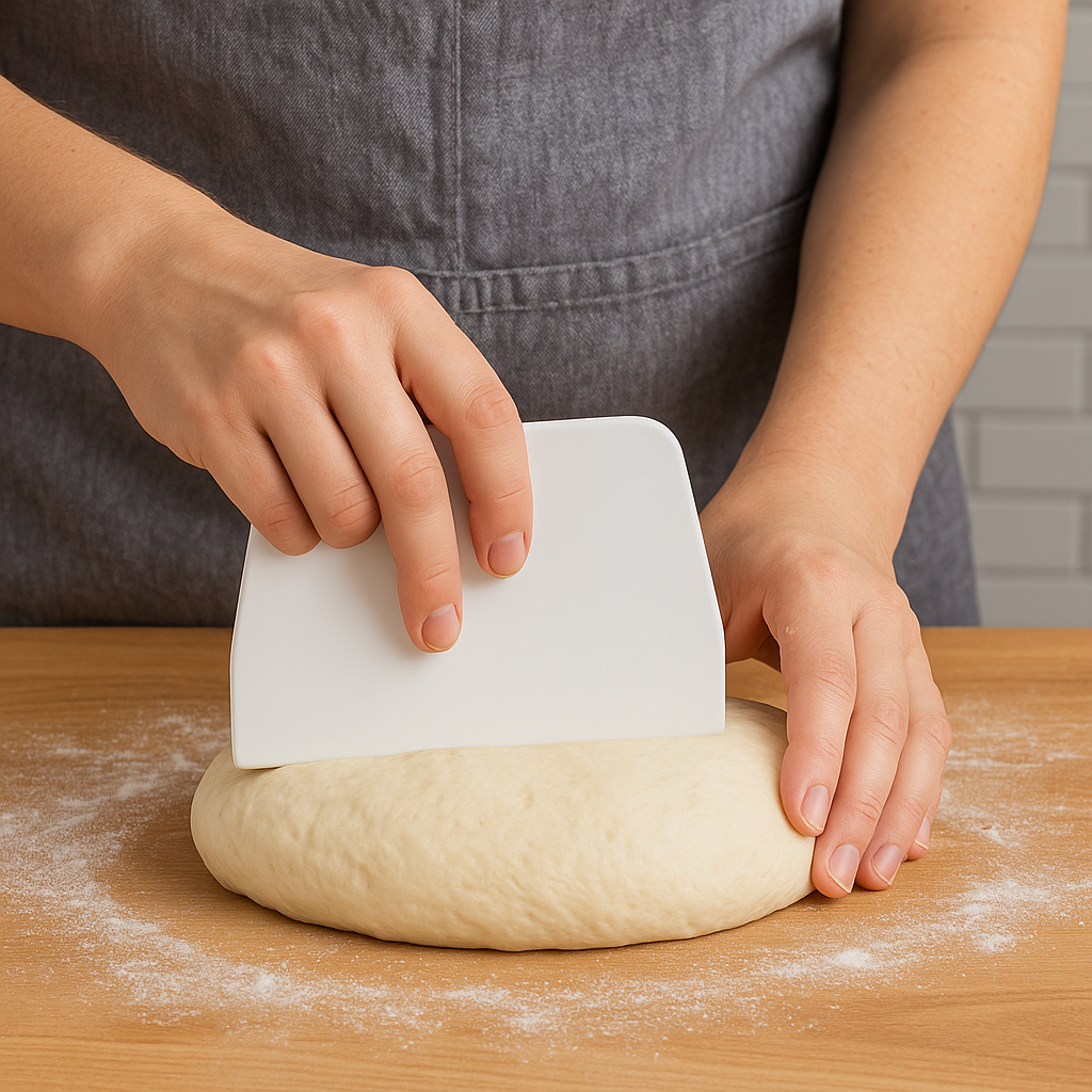 PLASTIC CAKE  SCRAPPER 13*10  CM (1 PC)