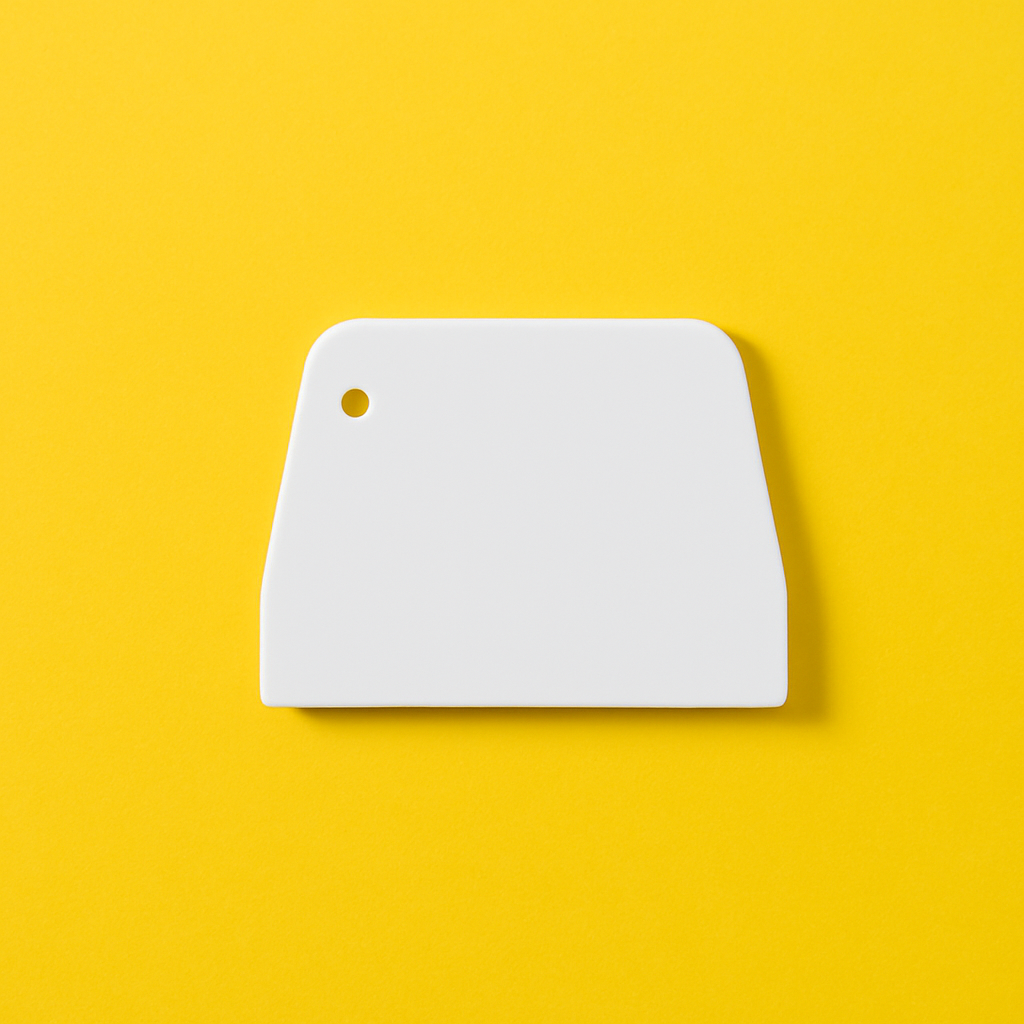 PLASTIC CAKE  SCRAPPER 13*10  CM (1 PC)