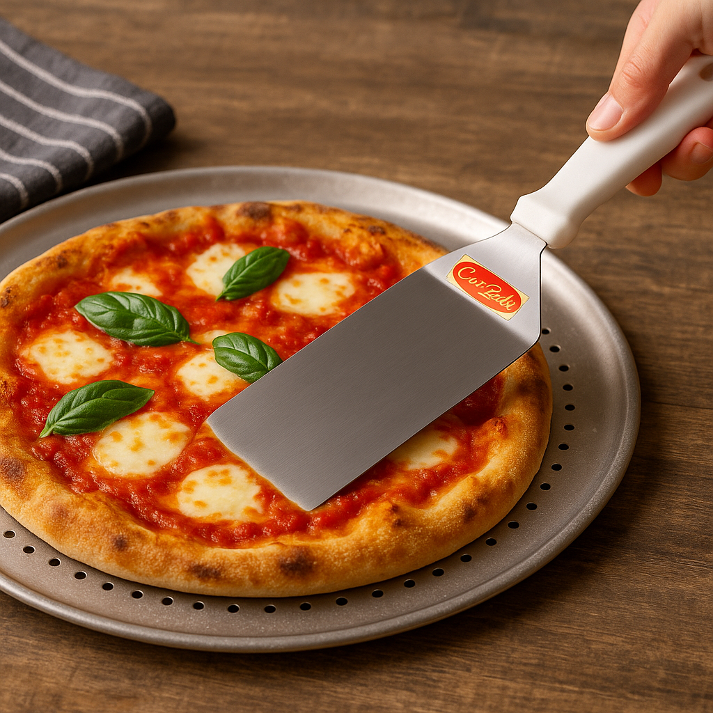 STAINLESS STEEL  PIZZA PALTA 10  INCH (1 PC)