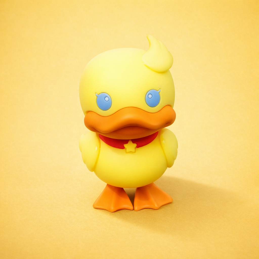 CUTE YELLOW  DUCK SWEET  LOVE