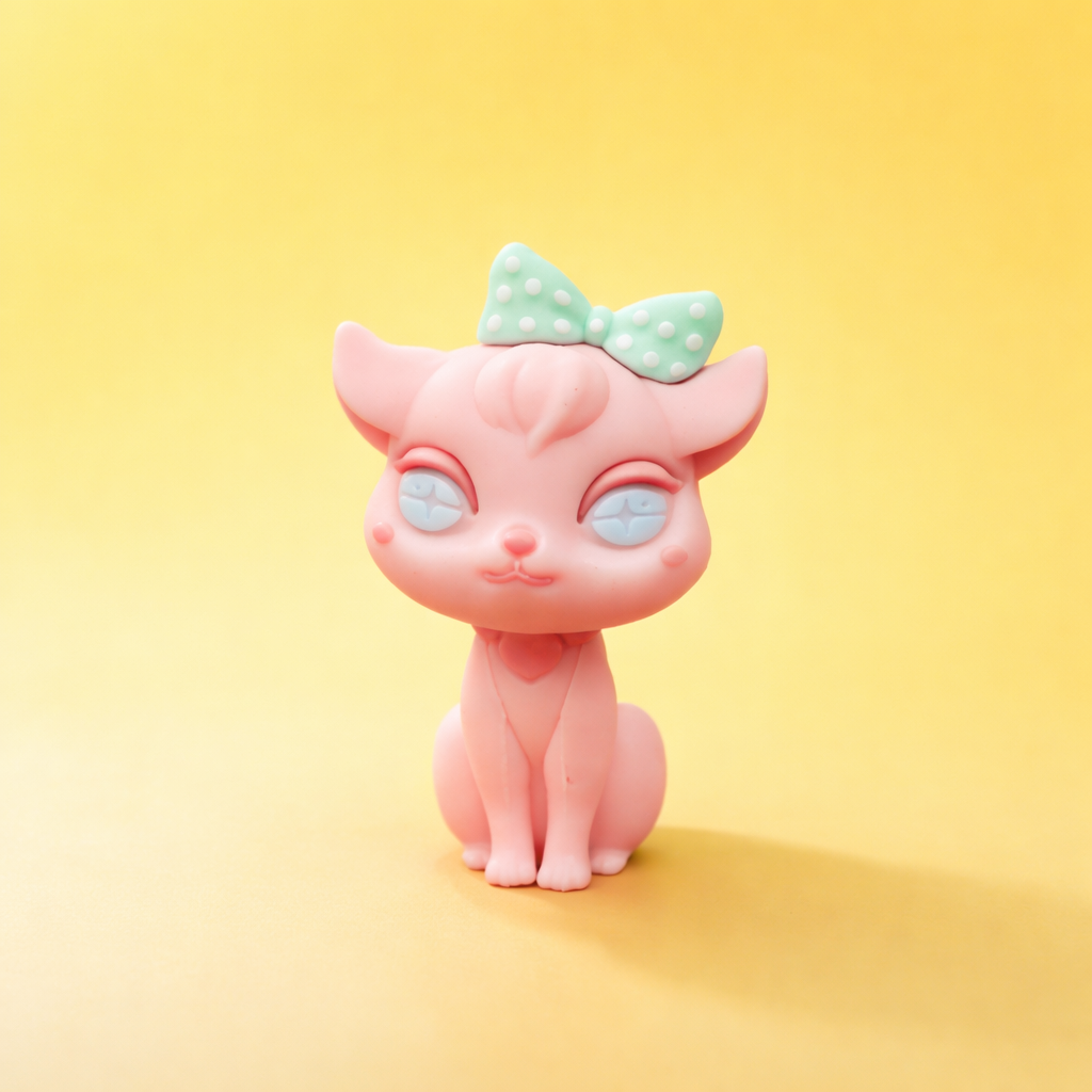 PINK KITTY  MOTHER'S DAY  LOVE