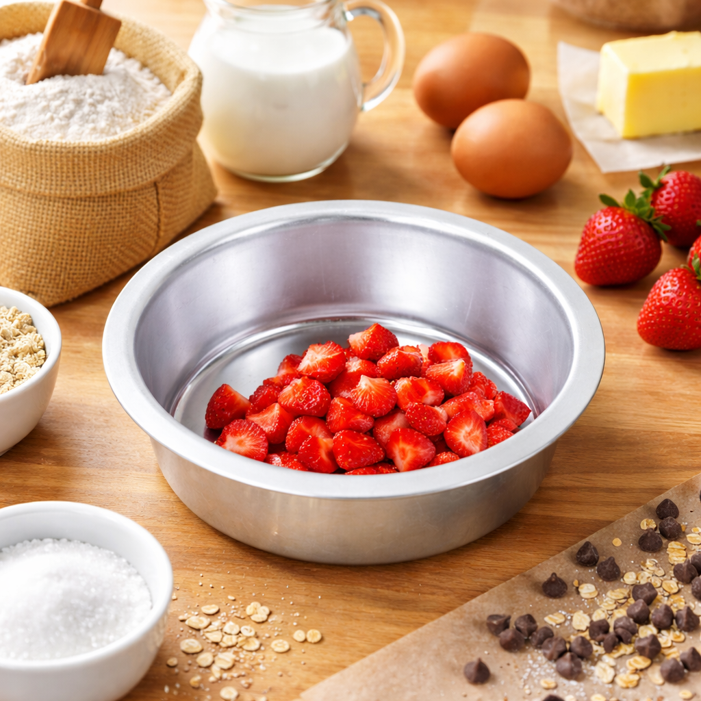 STAINLESS STEEL  ROUND SHAPE  CAKE MOULD 5*2  INCH (1 PC)