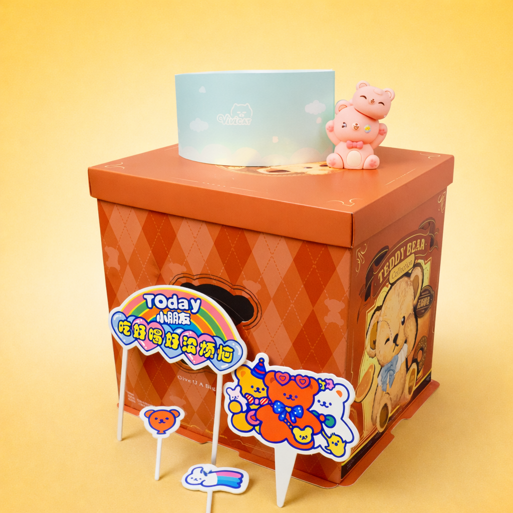 TWIN BEAR  RAINBOW FUN