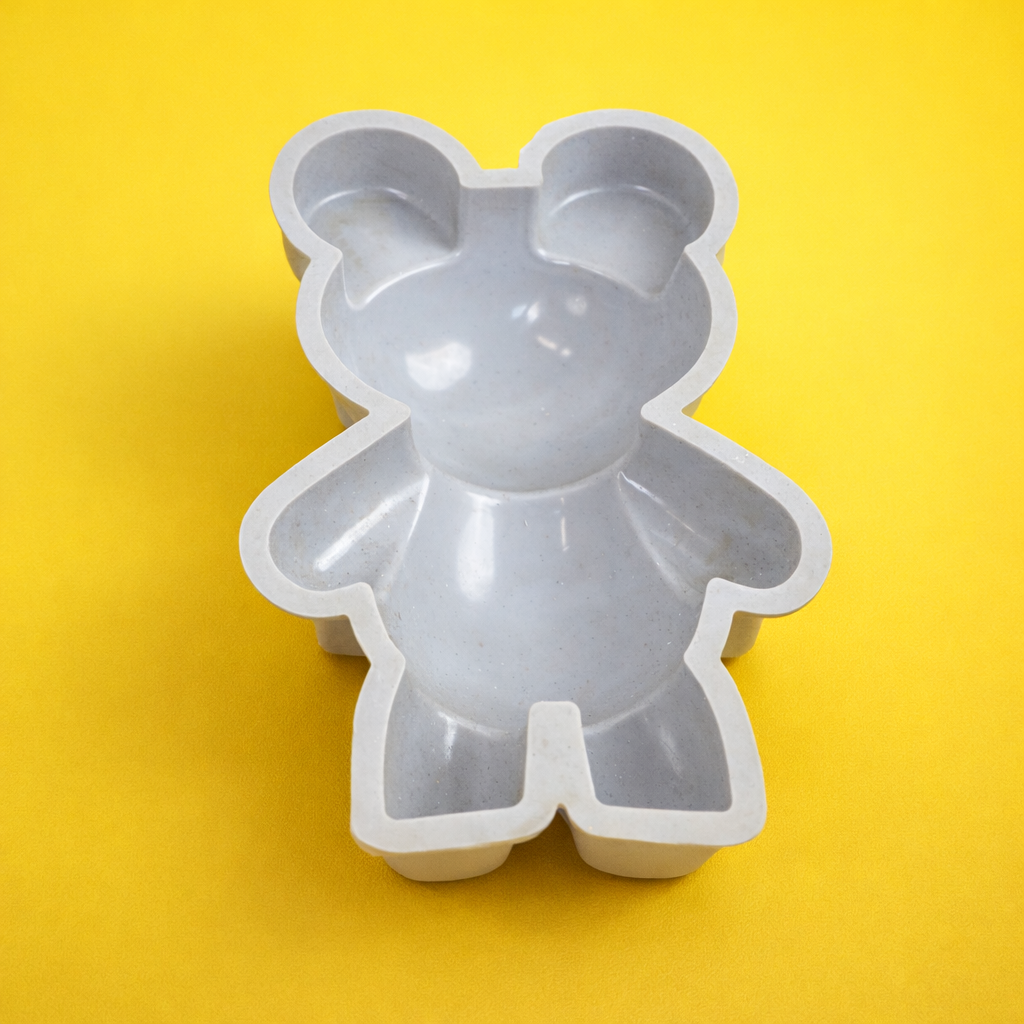 SILICONE PINATA  MOULD TEDDY  BEAR SHAPE (2  PCS)