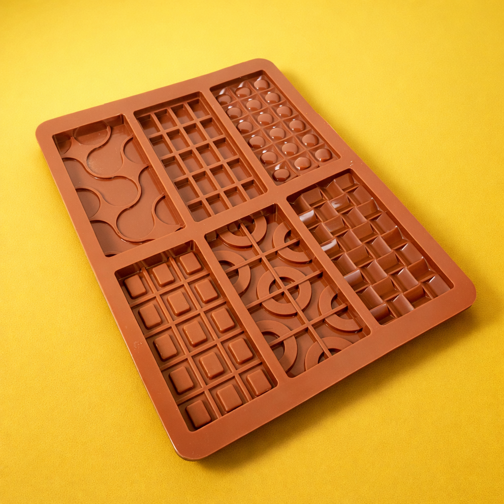 SILICONE  CHOCOLATE  MOULD DESIGN (1  PC)