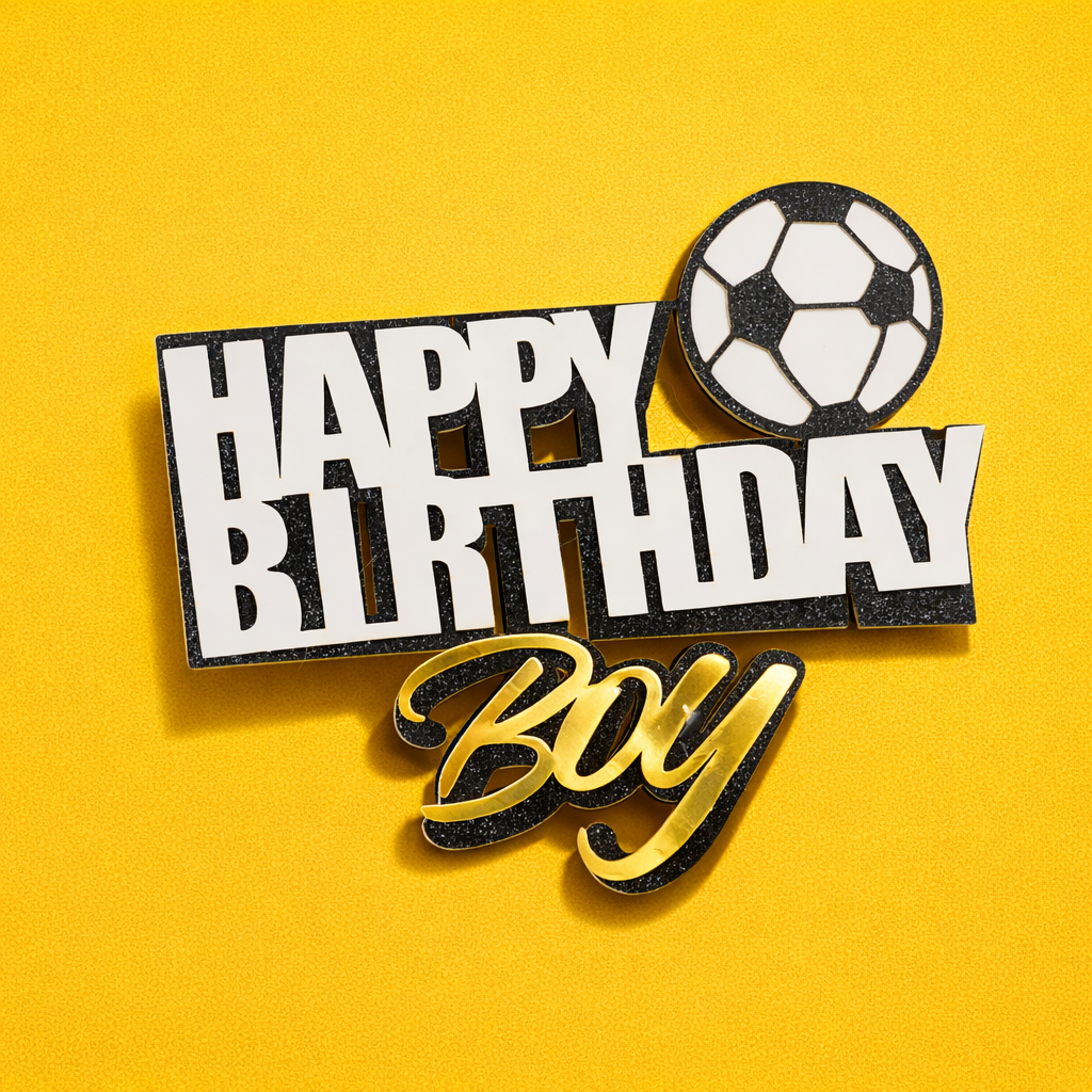 FOOTBALL  BIRTHDAY BOY