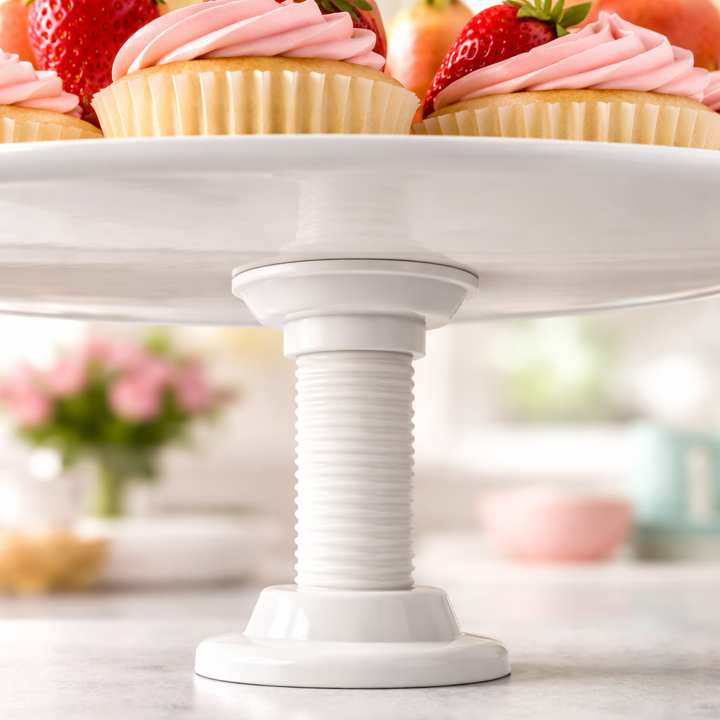 PLASTIC CAKE  PILLAR 7 INCH (6  PCS)