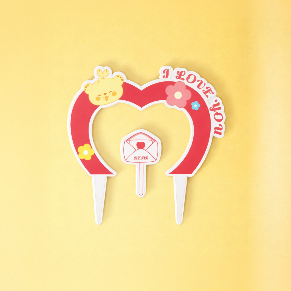 I LOVE YOU  STRAWBERRY  HEART