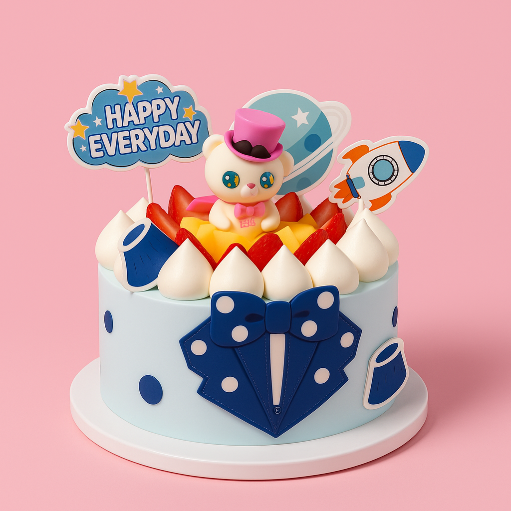 Happy Everyday  Space Bear (25369)