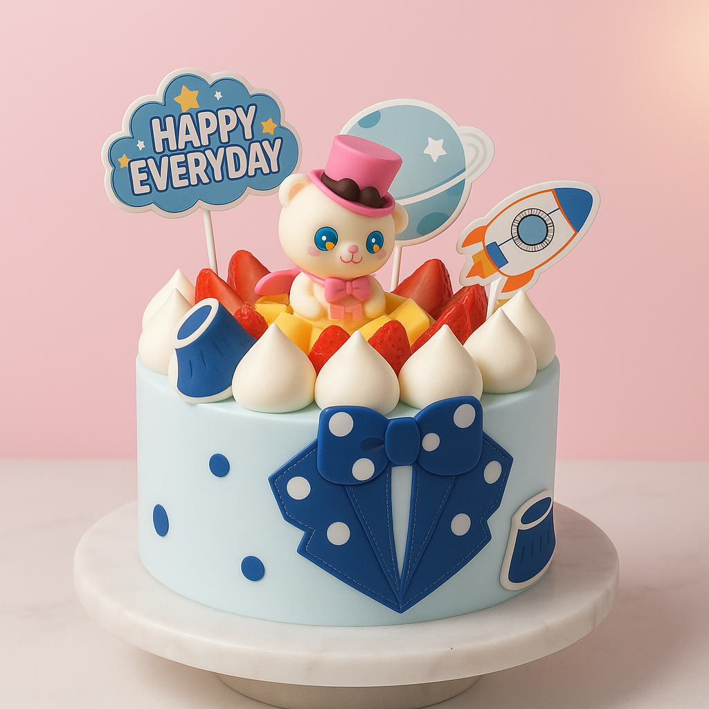 Happy Everyday  Space Bear (25369)