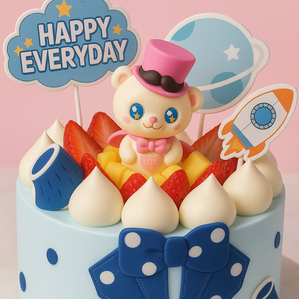 Happy Everyday  Space Bear (25369)