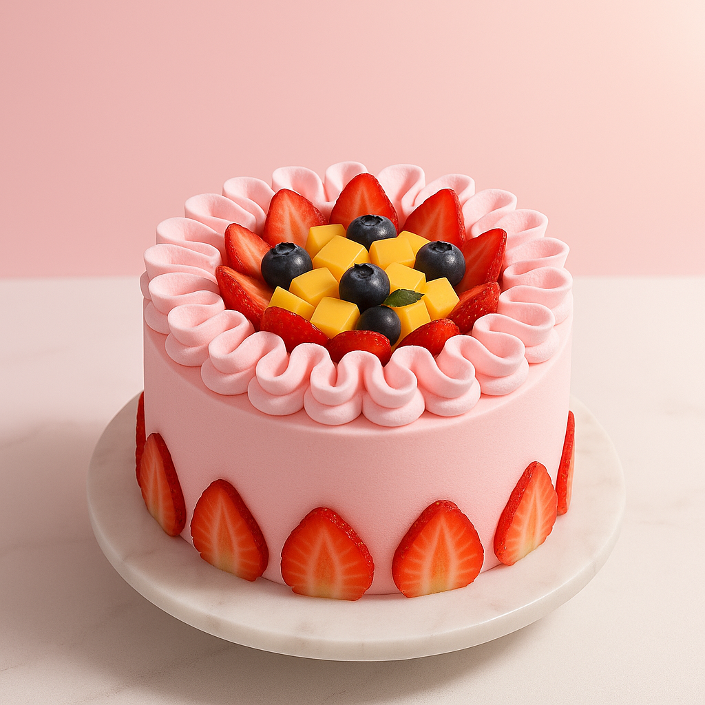 Pink Fruit Crown (25483)