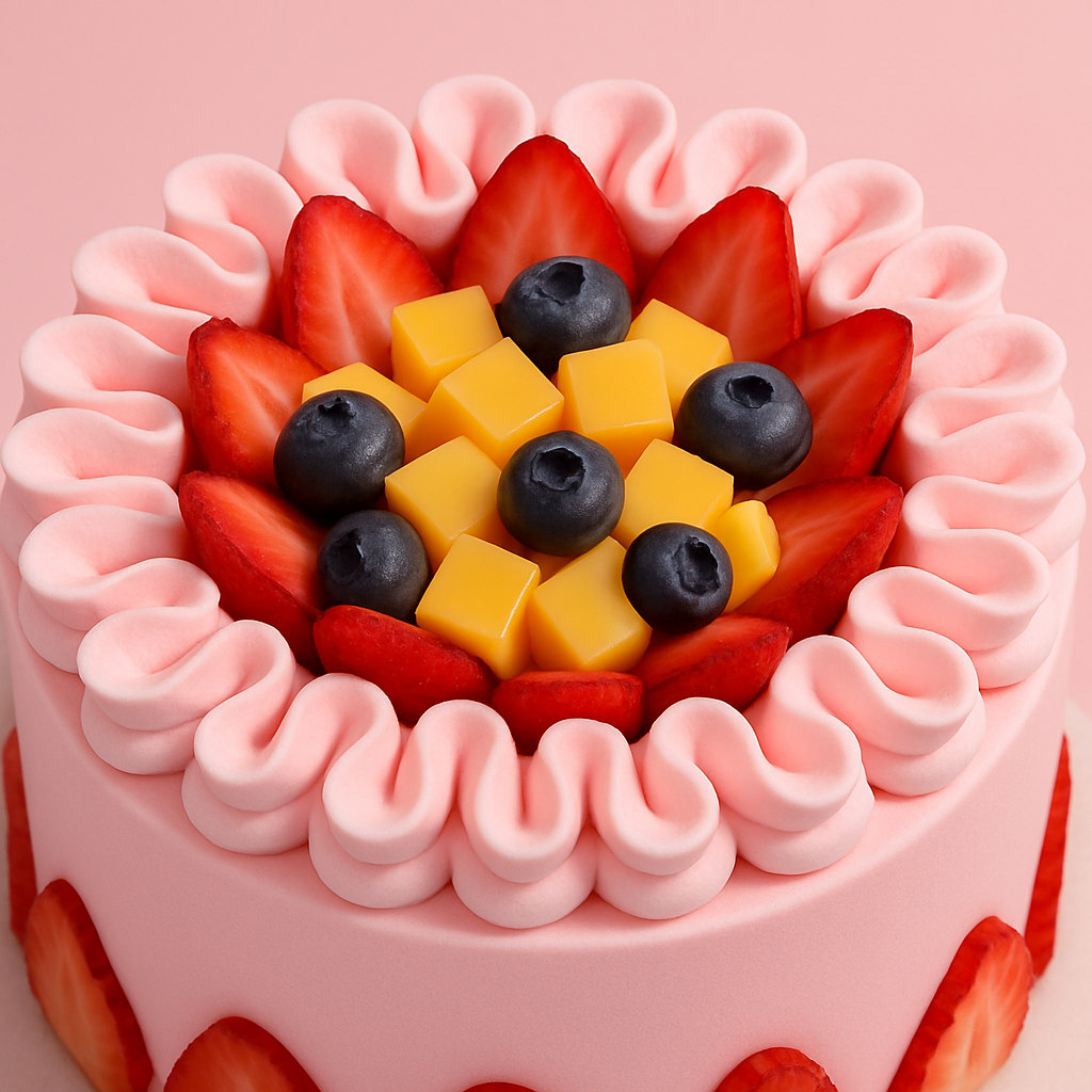 Pink Fruit Crown (25483)