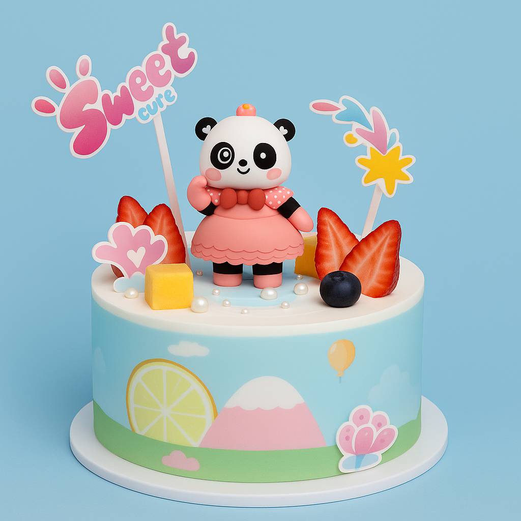 Sweet Panda Girl Celebration (25125)