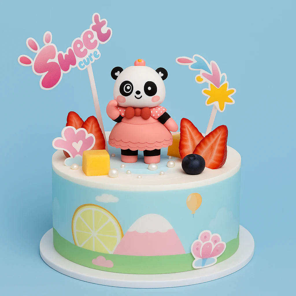 SWEET PANDA  GIRL  CELEBRATION