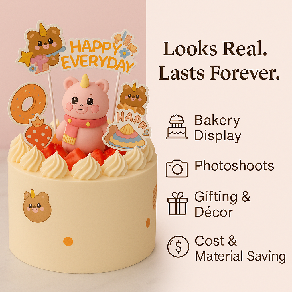 Pink Bear Unicorn Everyday Celebration (25310)