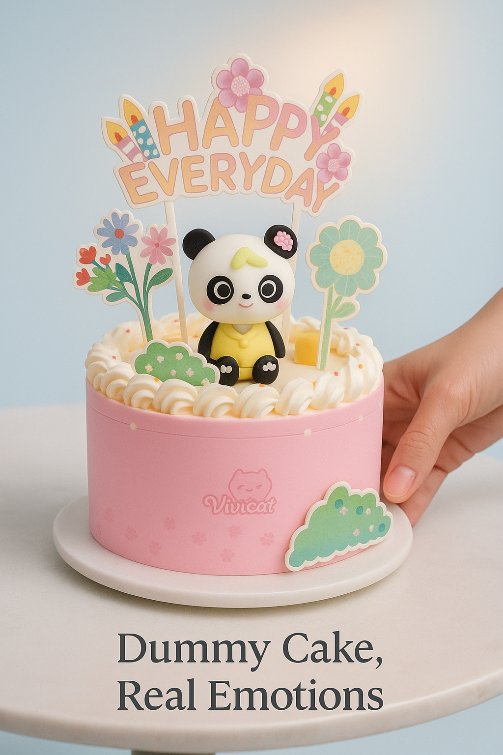 Happy Everyday Cute Panda (25214)