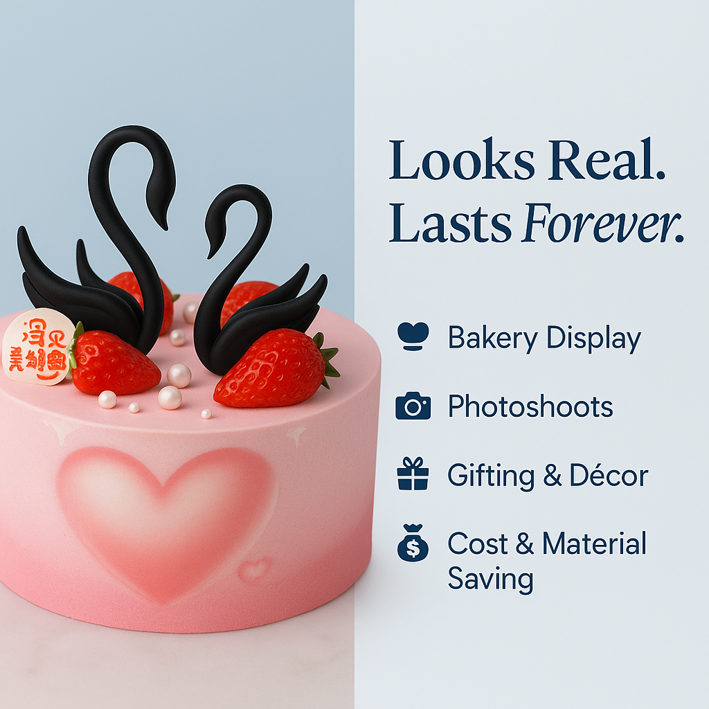 Pink Romance Swan (25346)