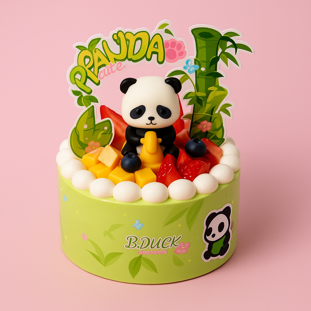 Cute Panda Forest Theme (25213)