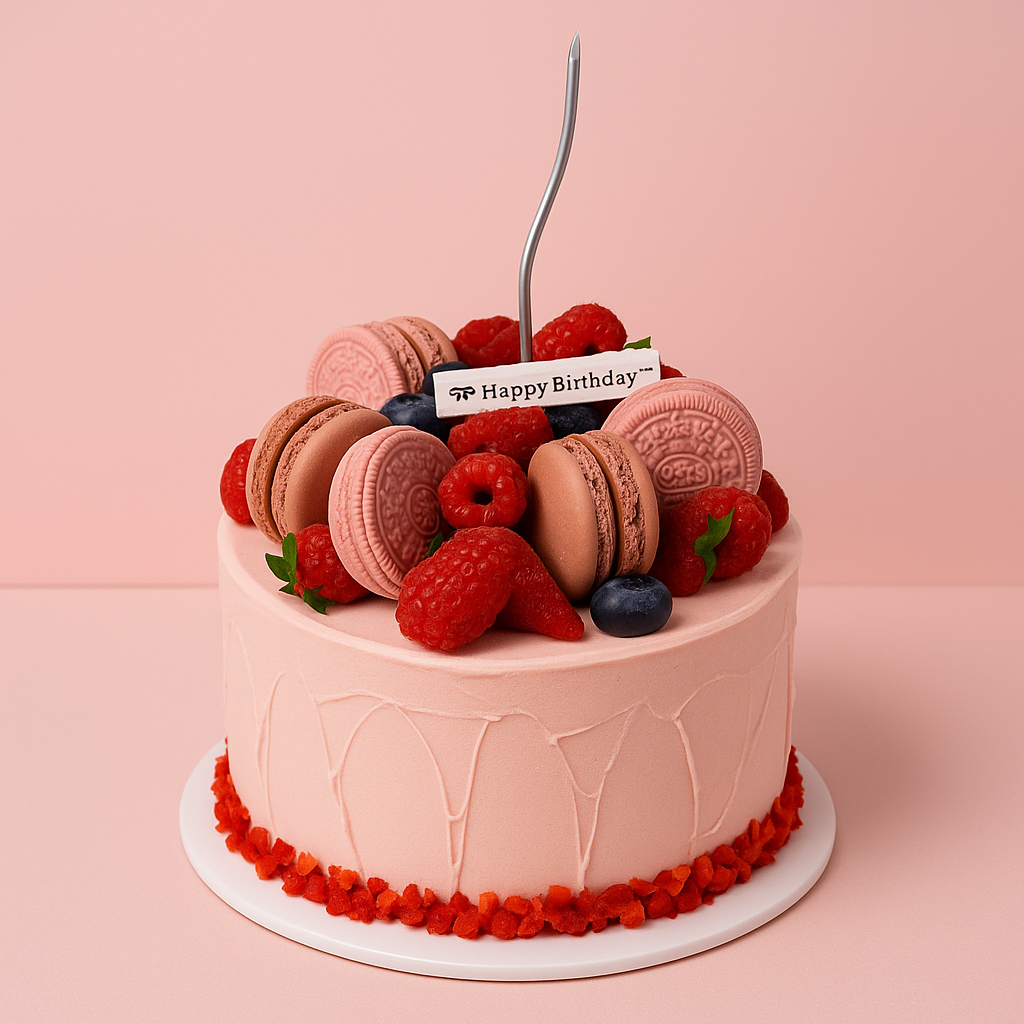 Pink Macaron & Berry Bliss (25524)